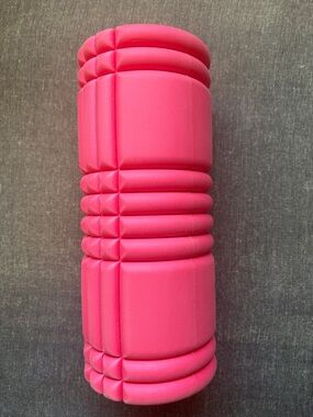 High-Density Pink Textured Massage Roller for Deep Muscle Release